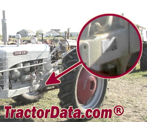 Silver King 42 Row Crop serial number location
