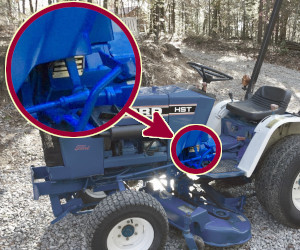 Ford 1220 serial number location