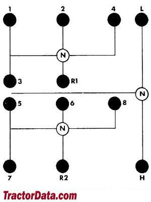 Ford 2810 transmission controls