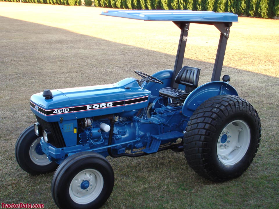 4610 Ford tractor data
