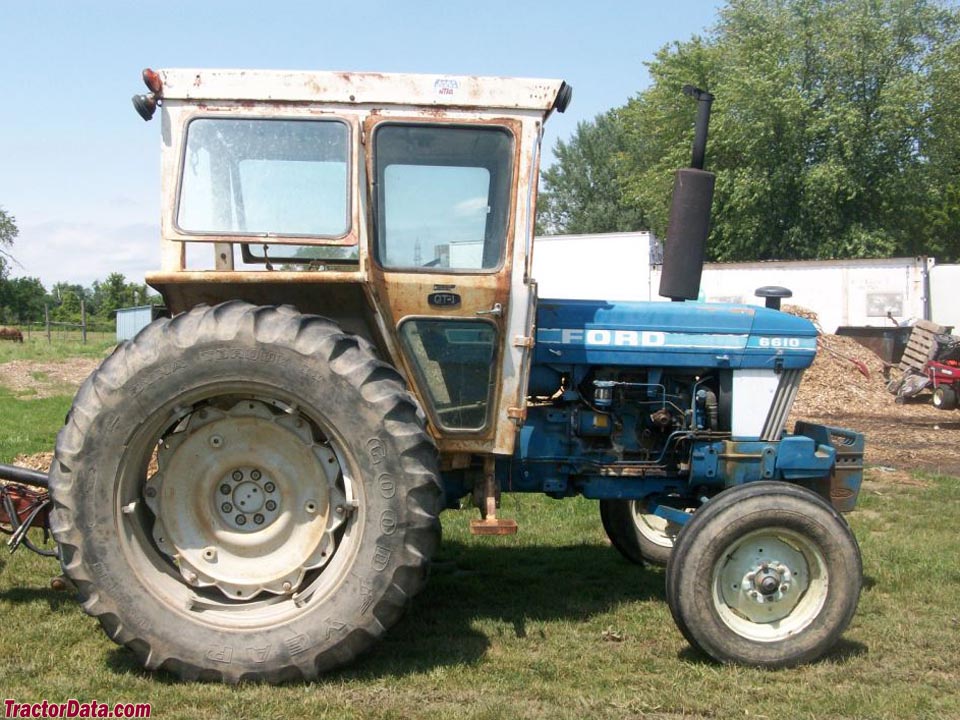 TractorData.com Ford 6610 tractor photos information