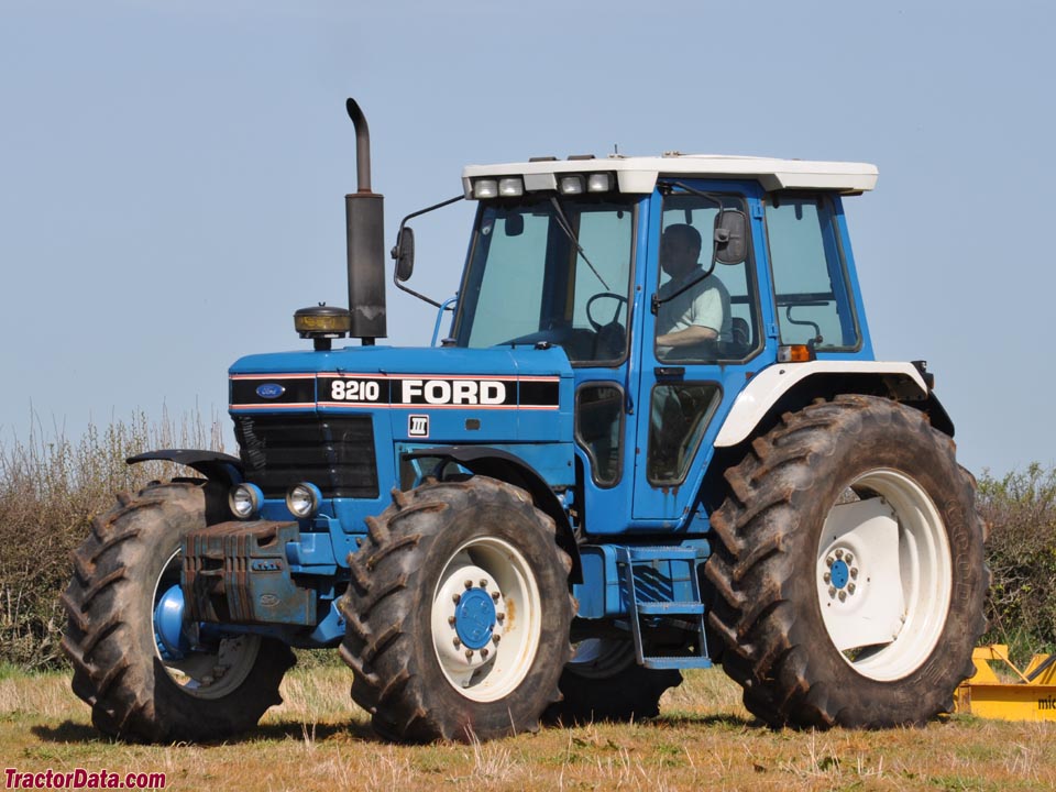 TractorData.com Ford 8210 tractor photos information