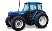 Ford 8340 tractor photo