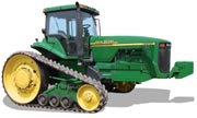 John Deere 8310T tractor photo