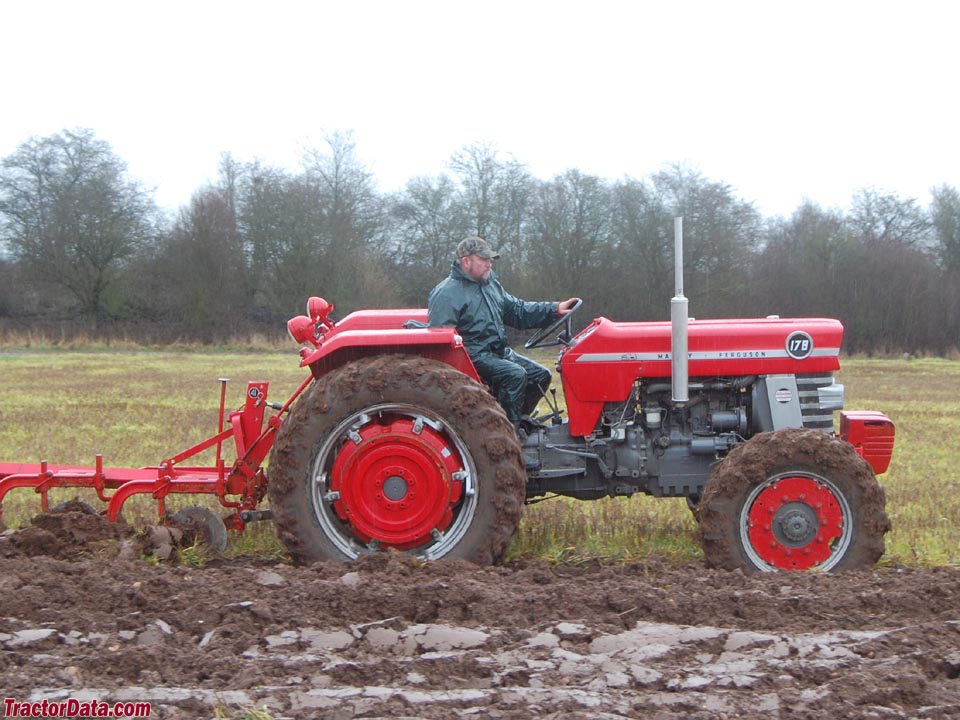 Massey Ferguson 178 with four-wheel drive.