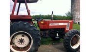 Hesston 766 tractor photo