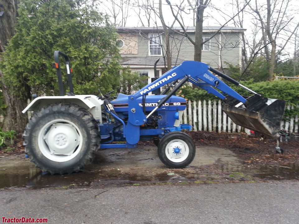 Farmtrac 60 tractor with model 5345 loader.