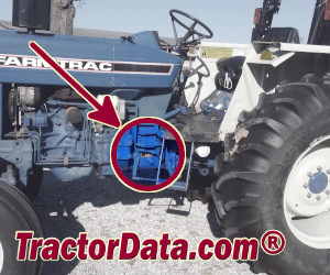 Farmtrac 70 serial number location