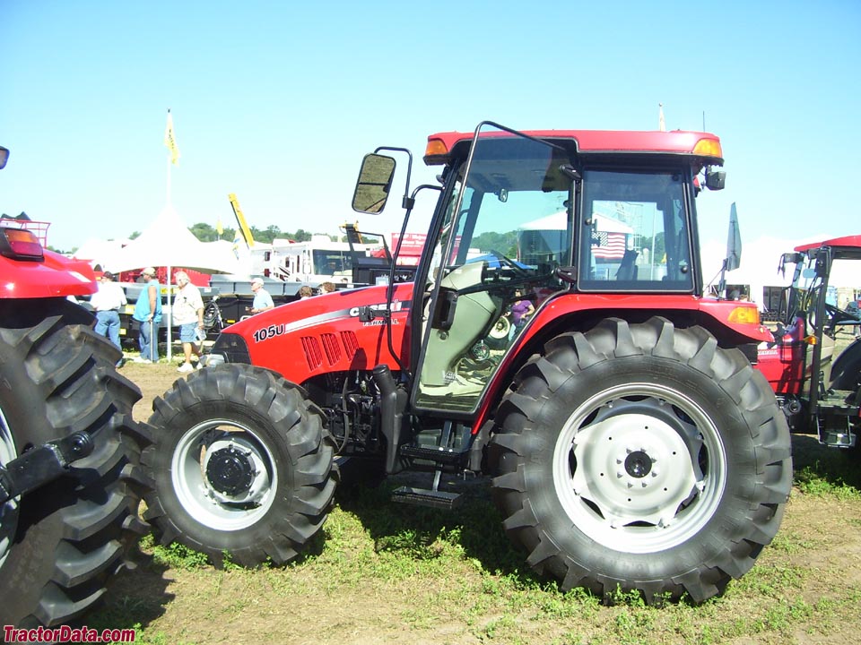 Case IH Farmall 105U with cab.