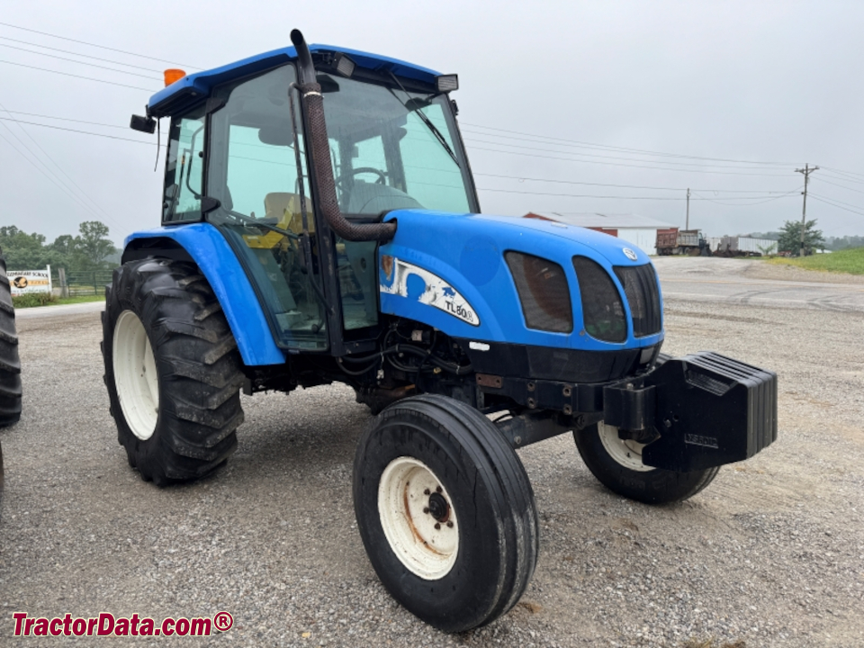 New Holland TL80A utility tractor.
