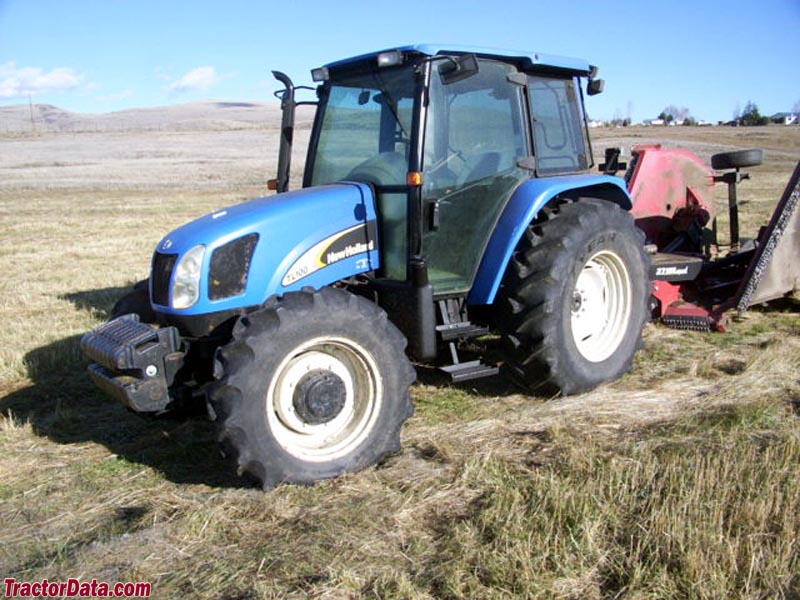 New Holland TL100a, left side.