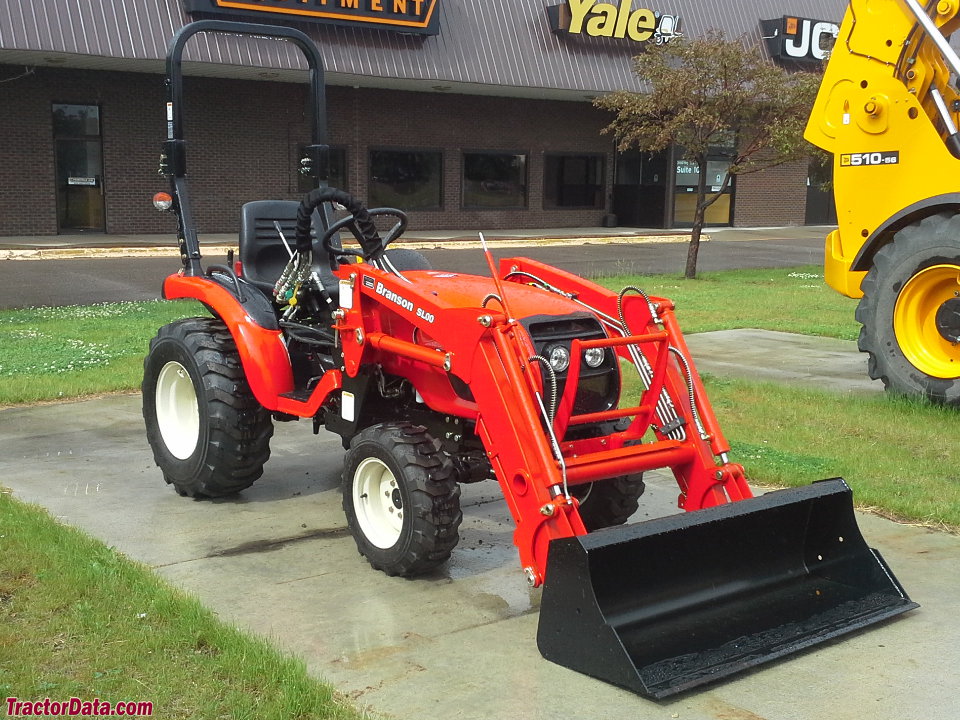 Branson 2400h with SL00 front-end loader.