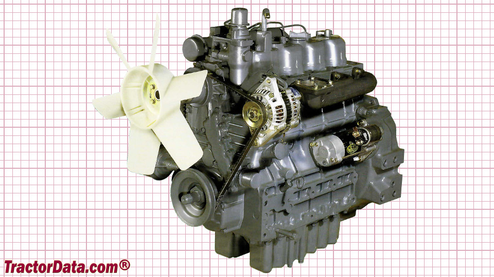 Kioti DK40SE engine image