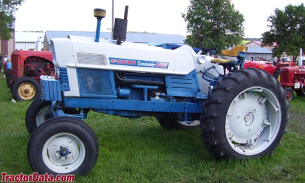 Ford commander 6000 tractor data