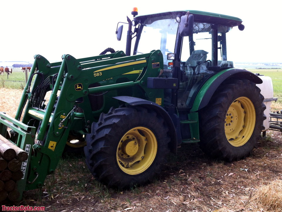 John Deere 5100R with 583 loader.