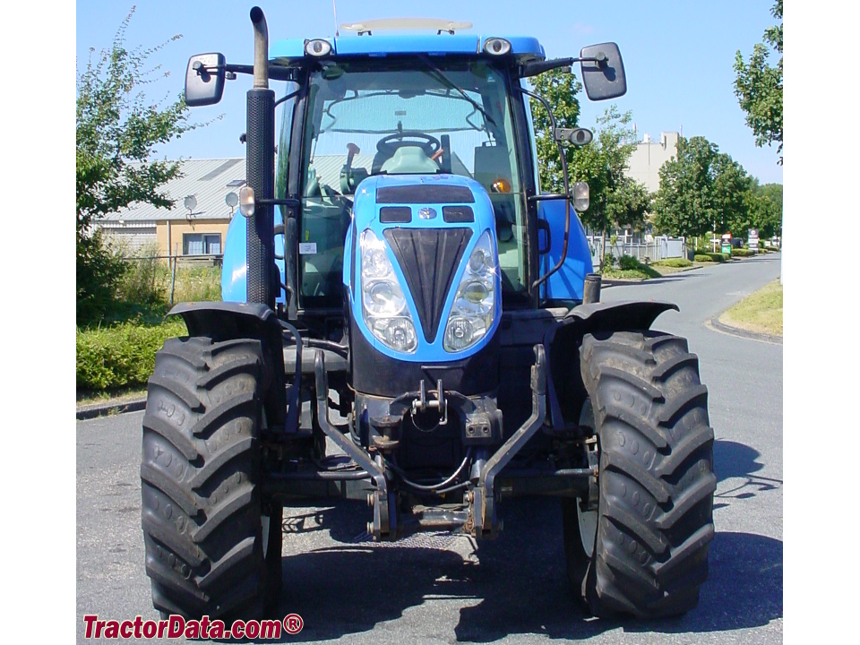 New Holland T6080 utility tractor.