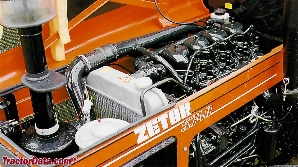 Zetor 5320 engine image
