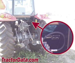 Massey Ferguson 2660 HD serial number location