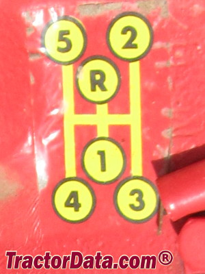 Massey-Harris 44 Standard transmission controls