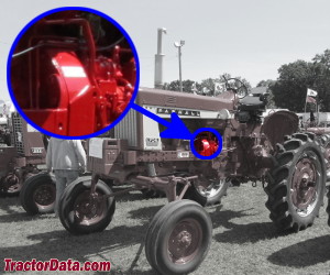 Farmall 706 Hi-Clear serial number location
