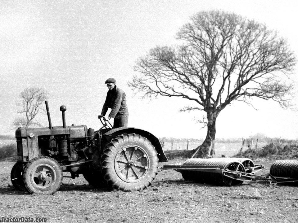 Oliver 80 Standard working in West Wales, UK, in the 1950s.