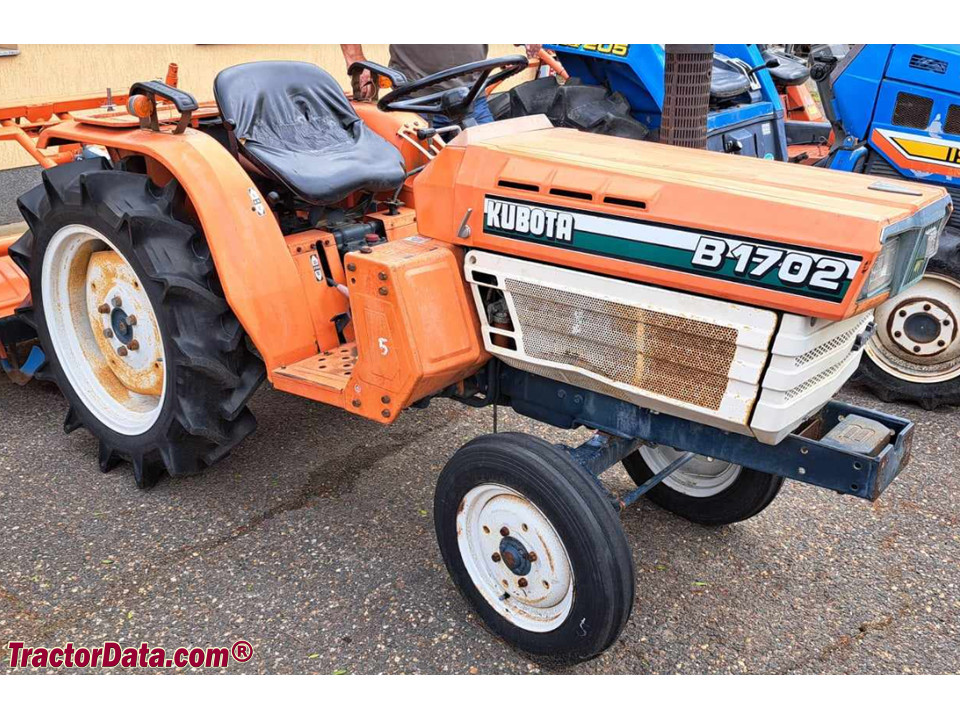 Kubota L1802 compact utility tractor.