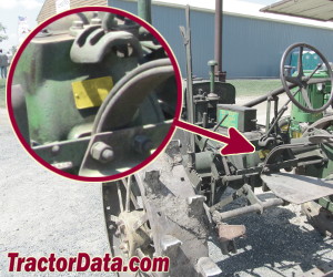 John Deere GPWT serial number location