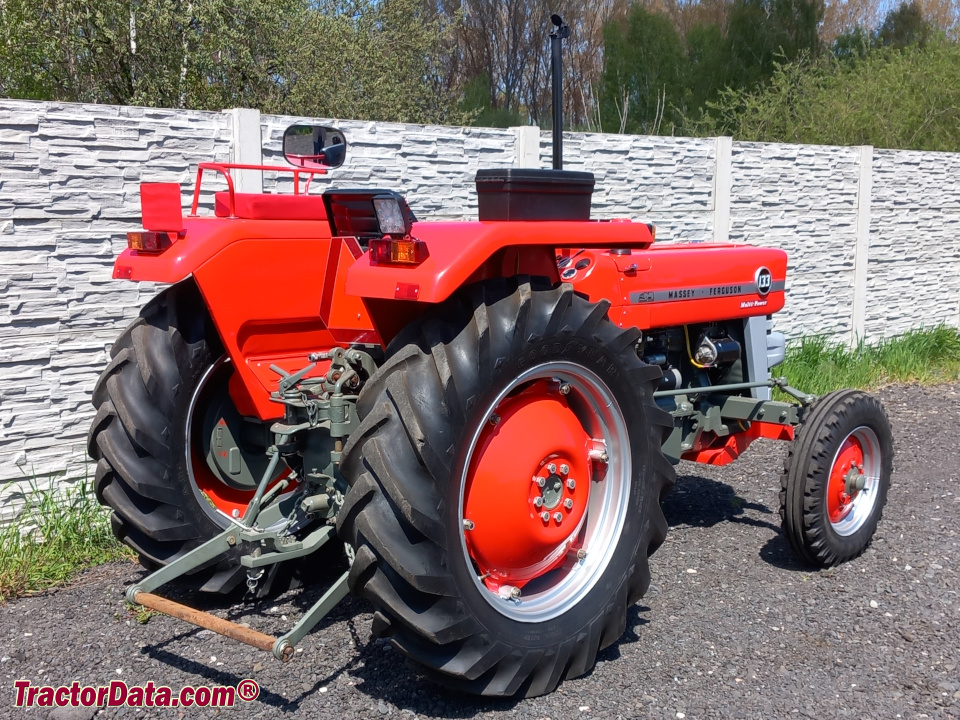 Massey Ferguson 133 tractor.