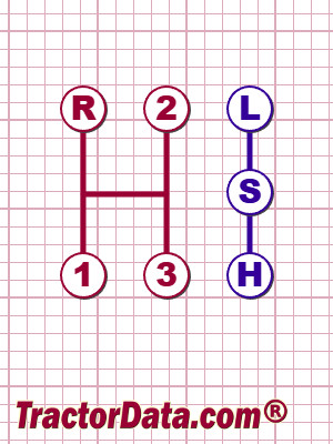 Massey Ferguson 133 transmission controls