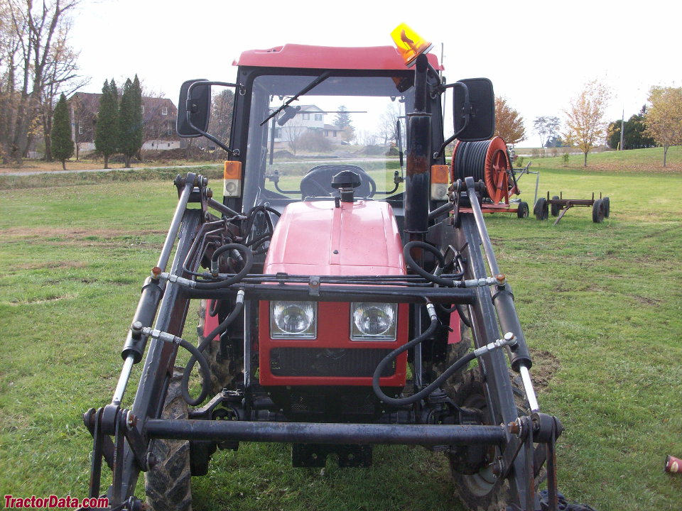 Belarus 5530 with loader.