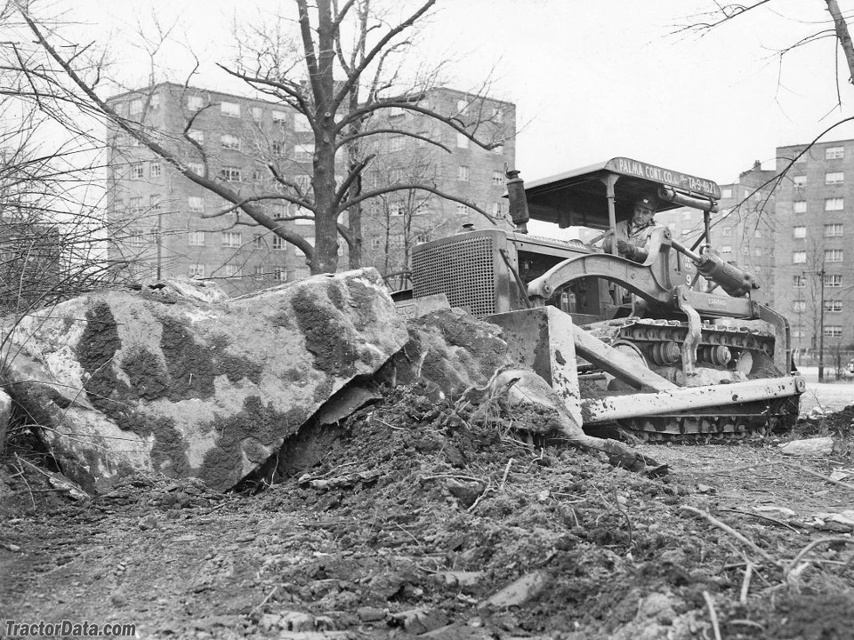 Palma Contracting International TD-14A building the Bronx Expressway in 1952