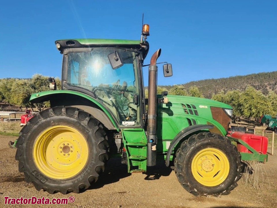 2012 John Deere 6115R, right side.