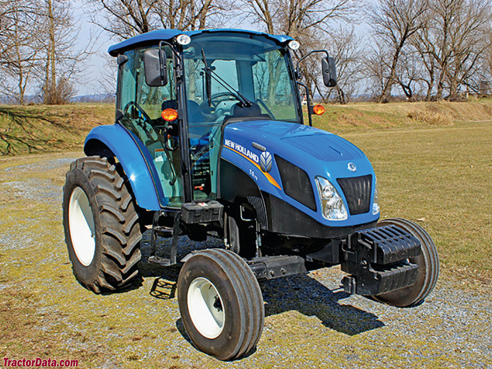 Two-wheel drive New Holland T4.75.