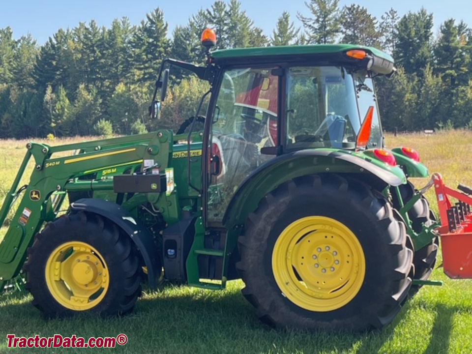 John Deere 5115M utility tractor with 540M front-end loader.