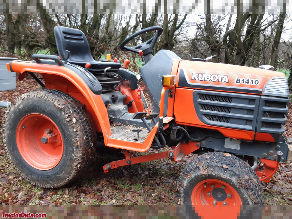 Kubota B1410, right side.