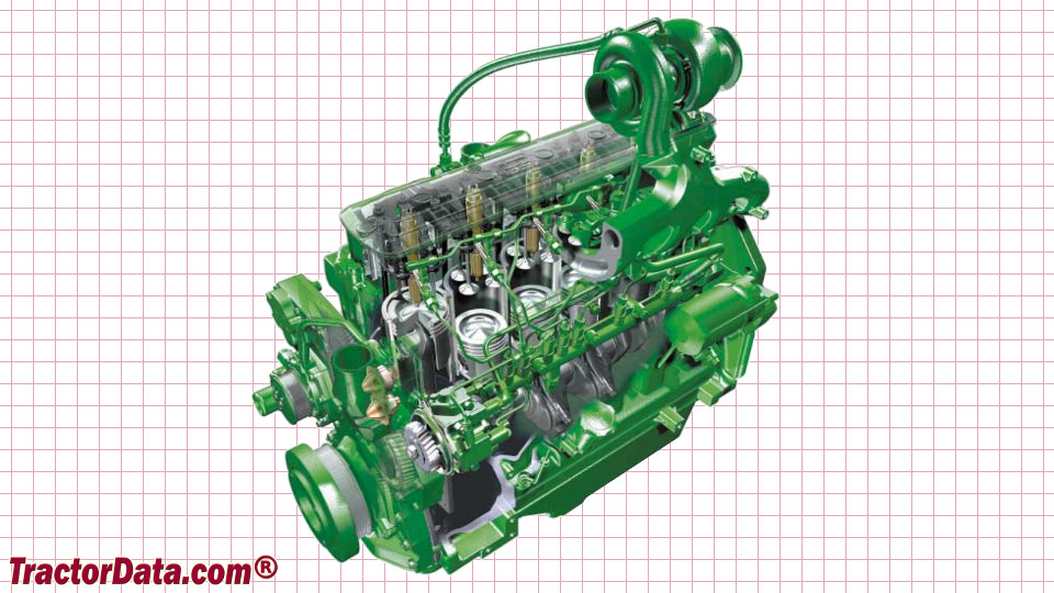 John Deere 7820 engine image