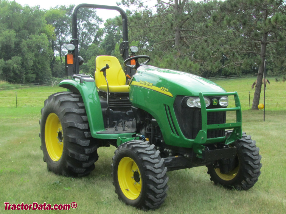 John Deere 4720 with ROPS.