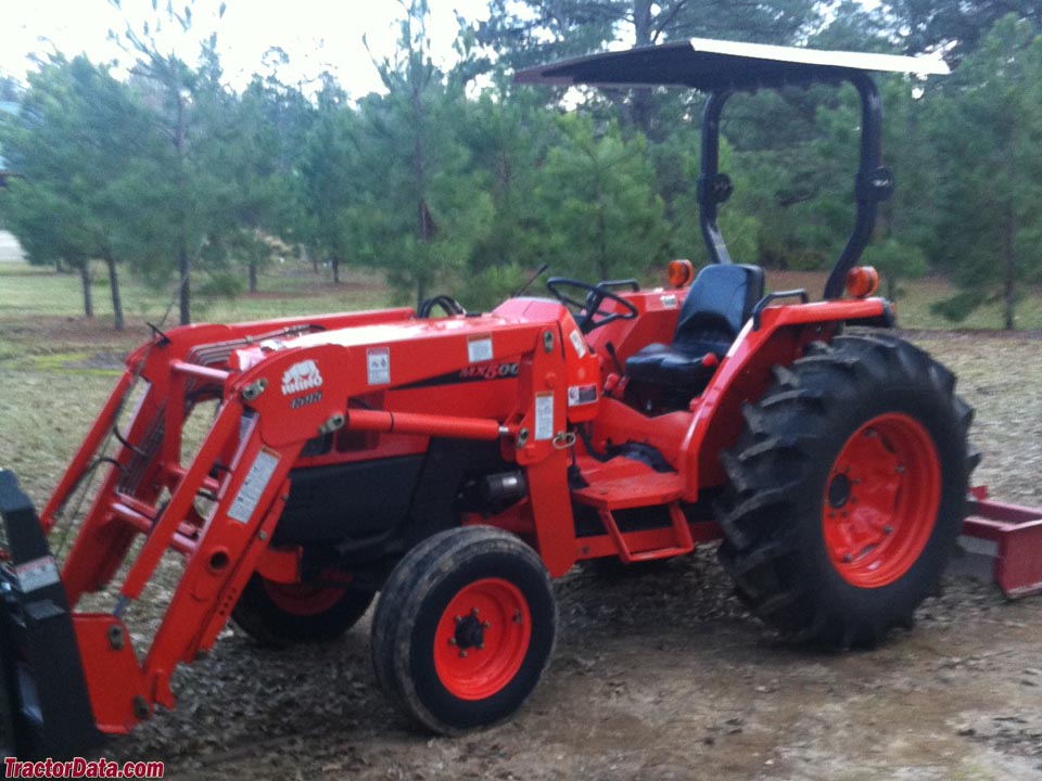 Kubota MX5000SU with loader.