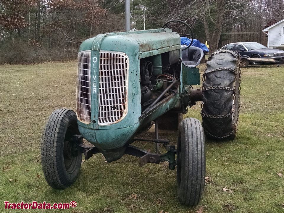 Streamlined Oliver 70 Standard tractor.