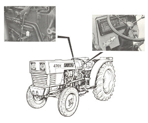 Fiat 470 serial number location