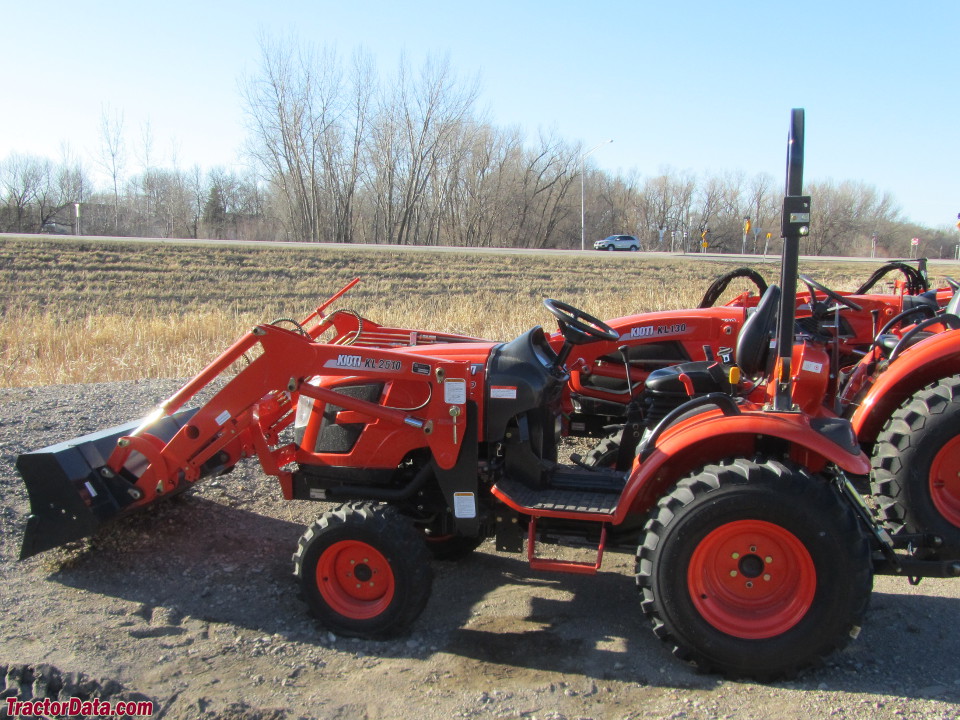 Kioti CK2510 with KL2510 front-end loader.