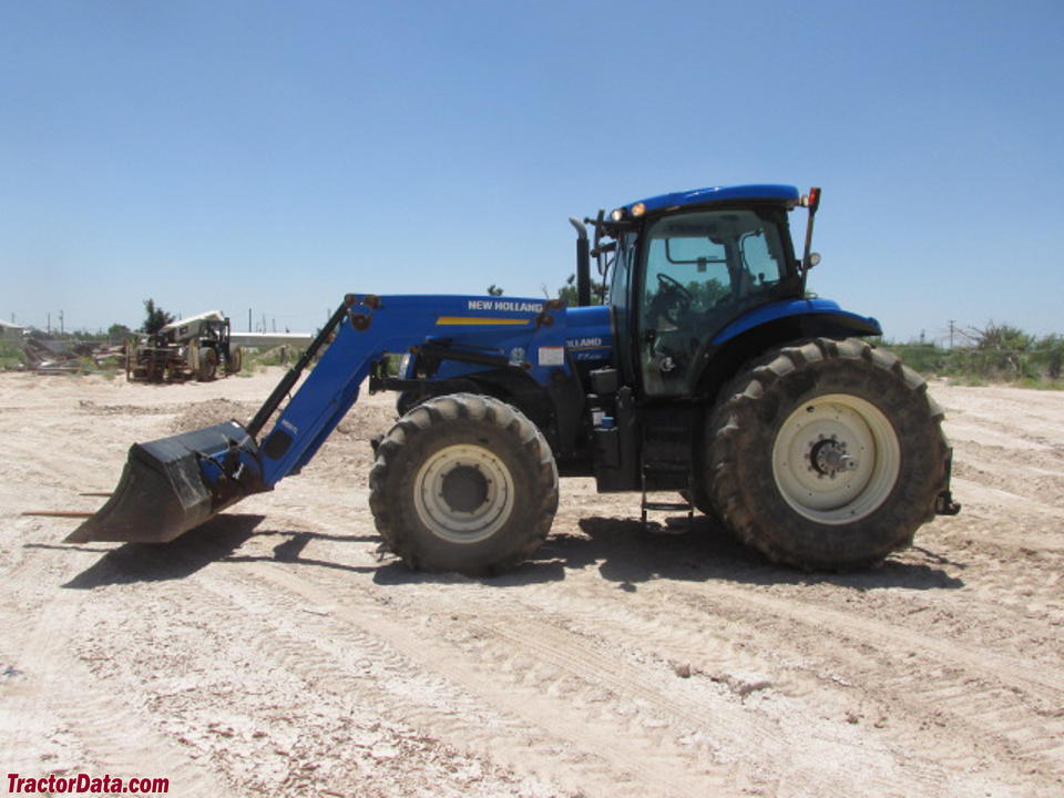 New HOlland T7.235 with front-end loader.