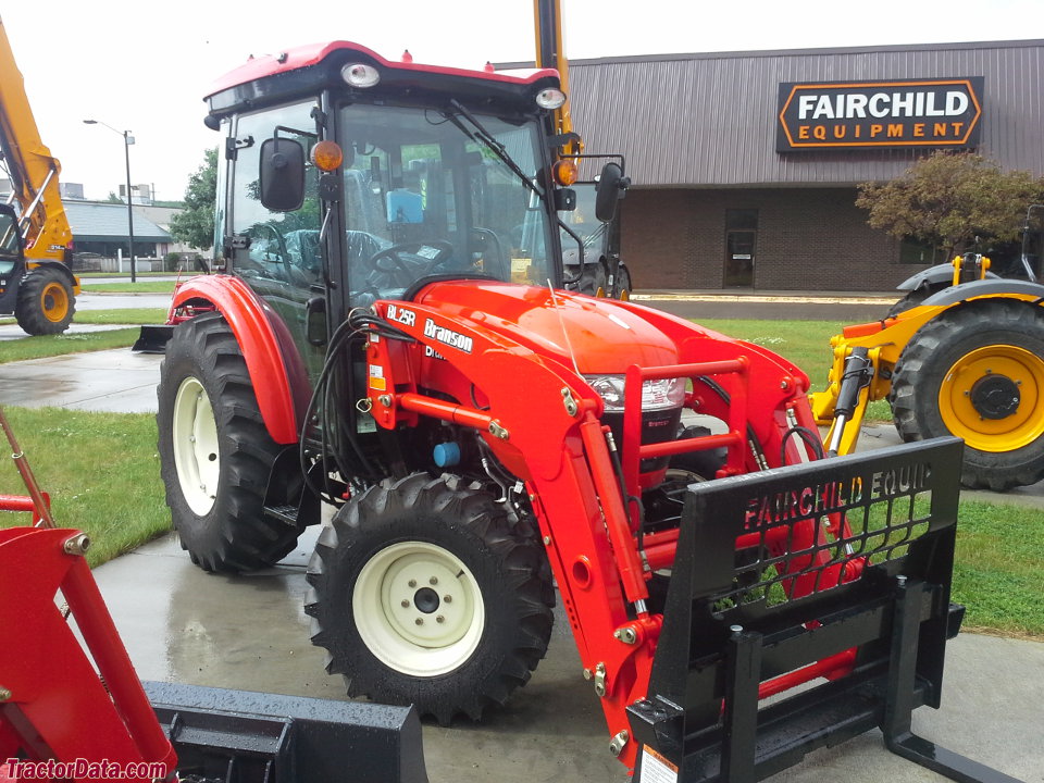 Branson 5220C with BL25R front-end loader.