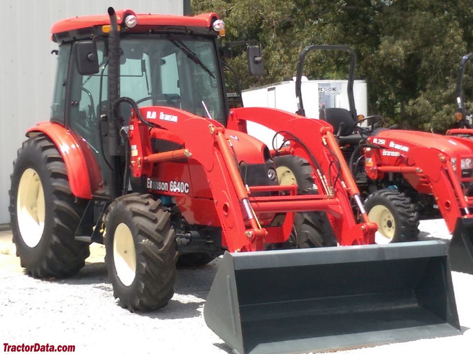 Branson 6640C with front-end loader.