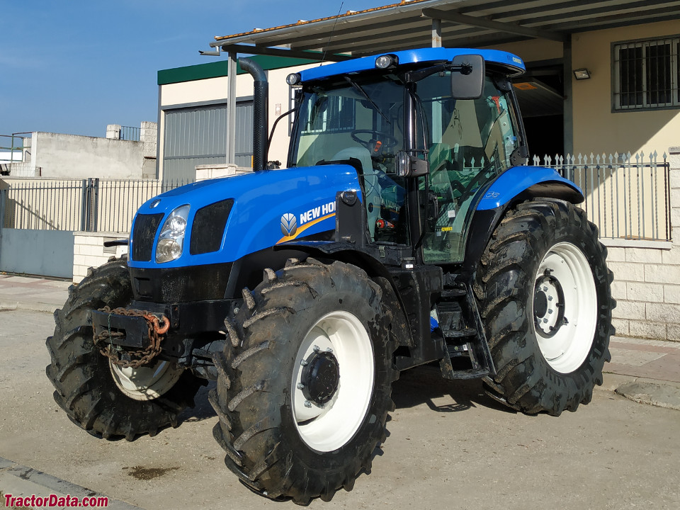 New Holland T6.155 tractor information