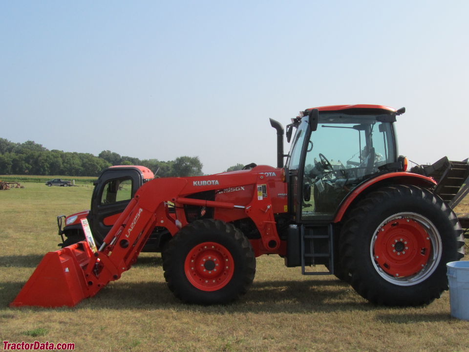 Kubota M135GX with LA2254 front-end loader.