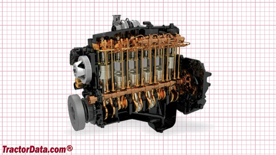 CaseIH Magnum 340 engine image