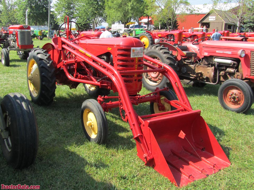 Massey-Harris 21 Colt with front-end loader.