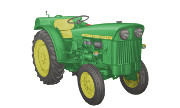 John Deere 1020 VU tractor photo