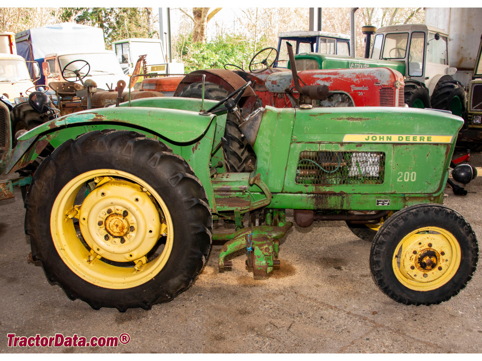 John Deere - Lanz 200 utility tractor.